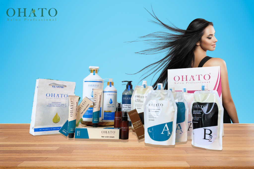 Cac dong san pham cham soc toc Ohato hien nay