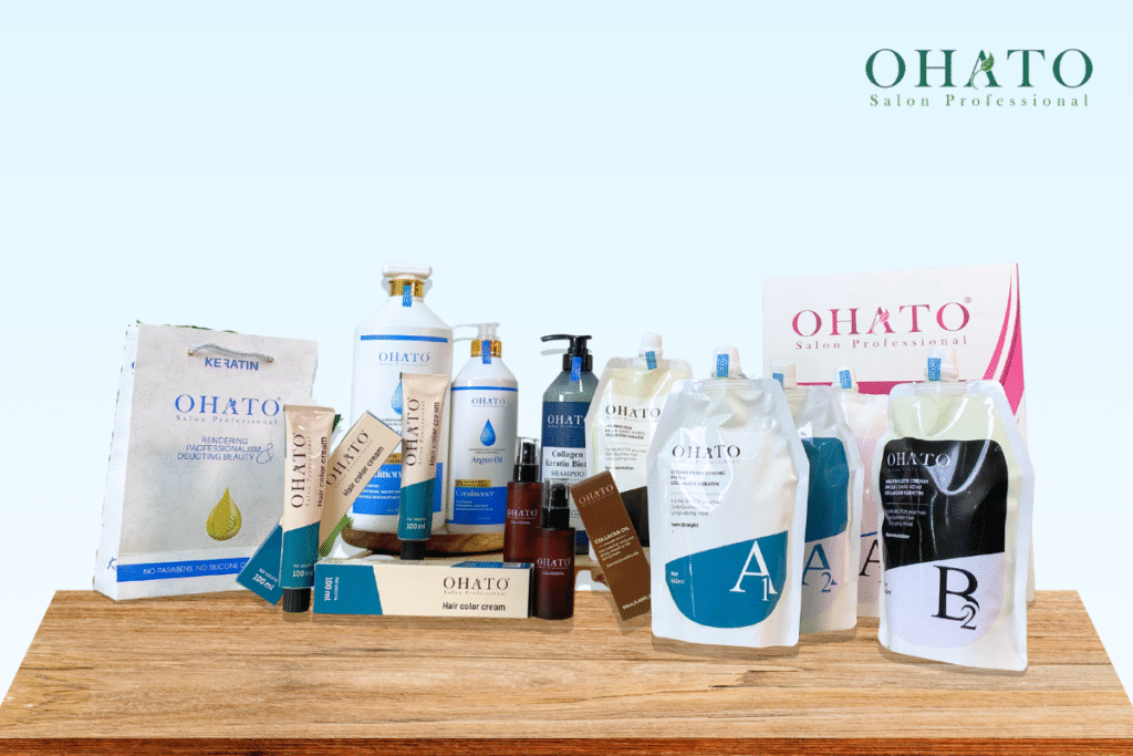 Cac san pham Ohato xuat hang cho salon