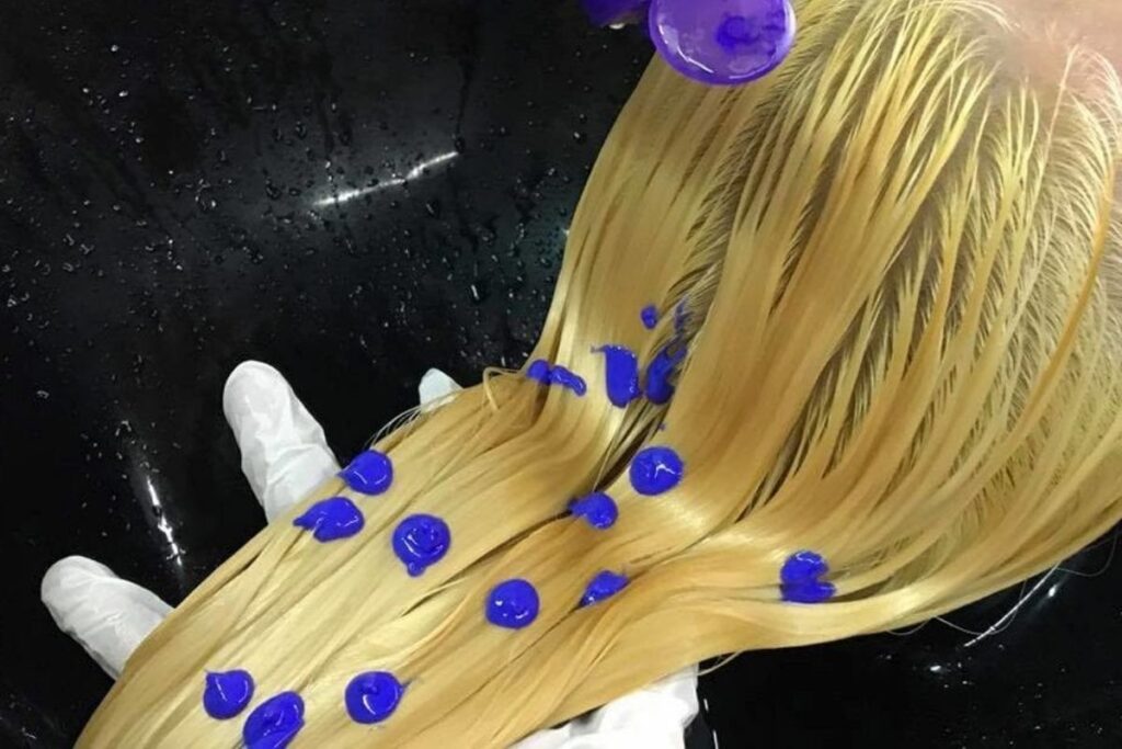 Cach khu mau nhuom toc