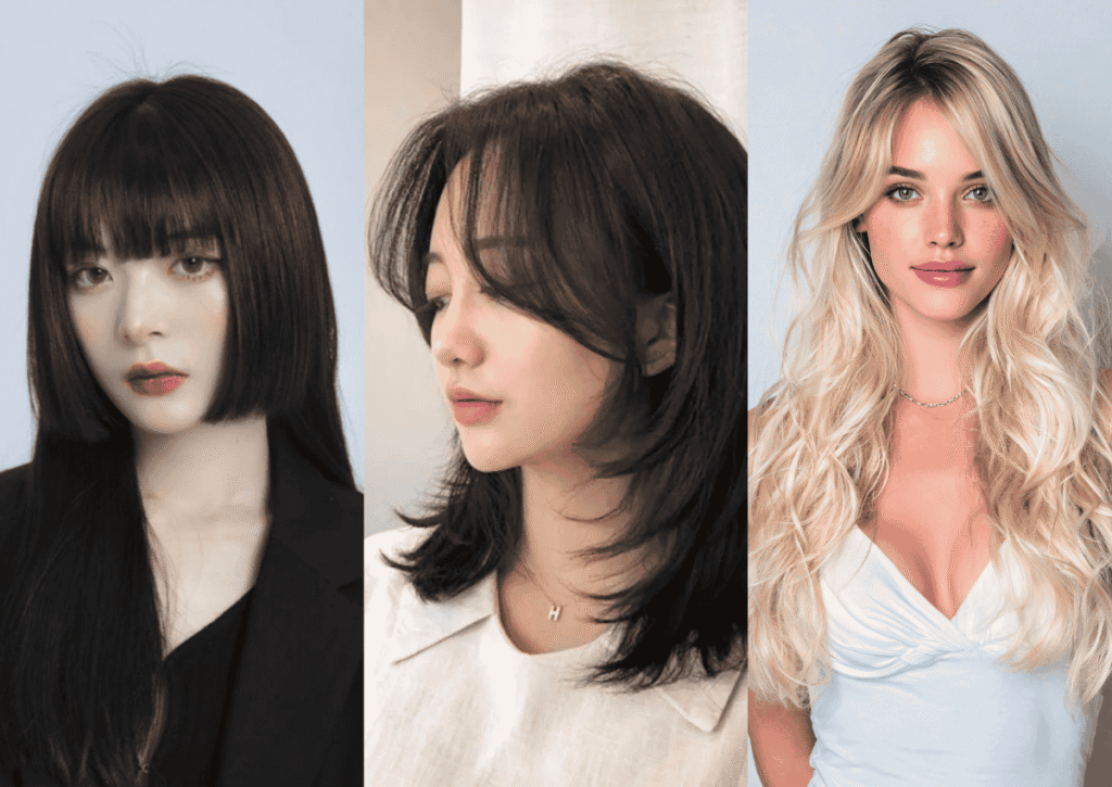 Kieu toc dep Toc layer va toc dai uon