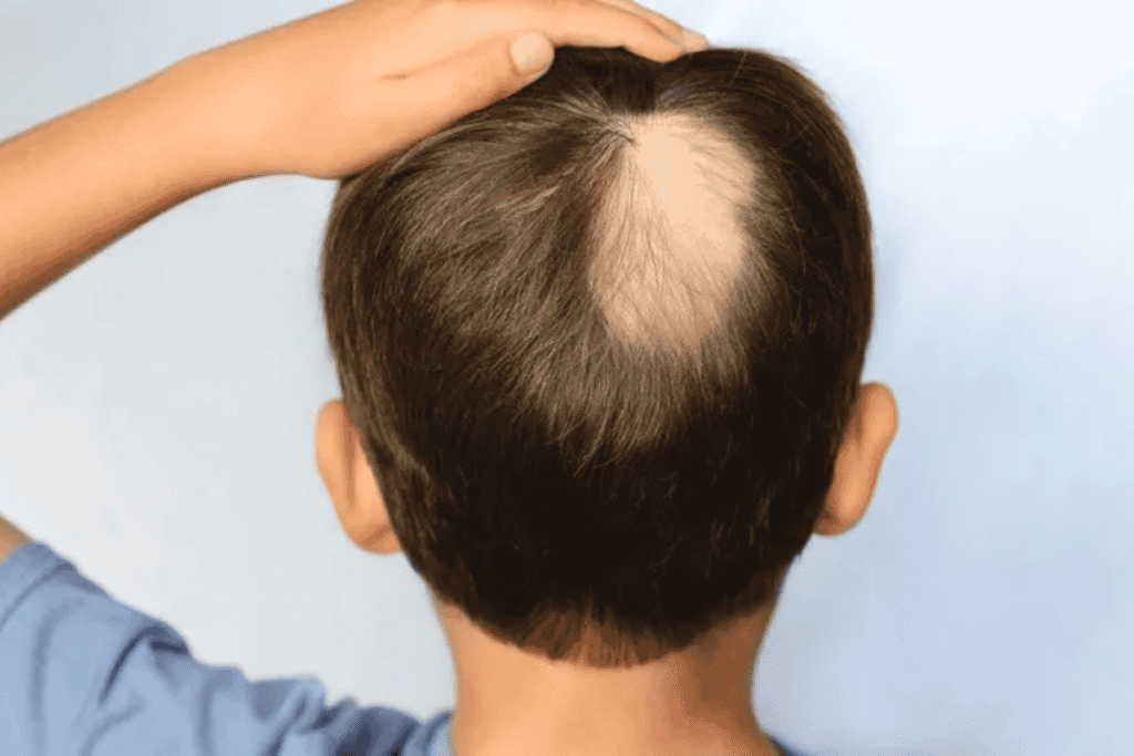 Tre bi rung toc la thieu chat gi