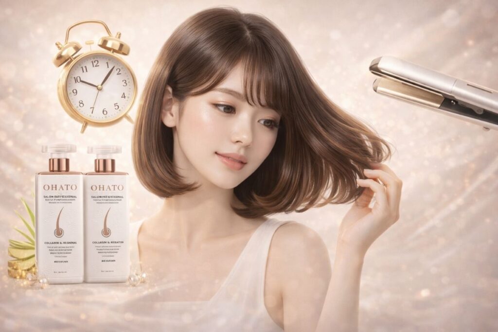 Cach cham soc toc vua duoi cup trong 72 gio vang dau tien