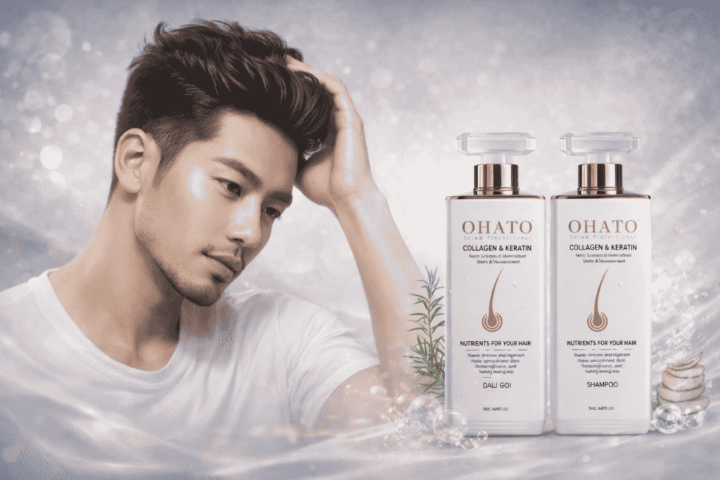 Cach chon dau goi phu hop voi toc nam