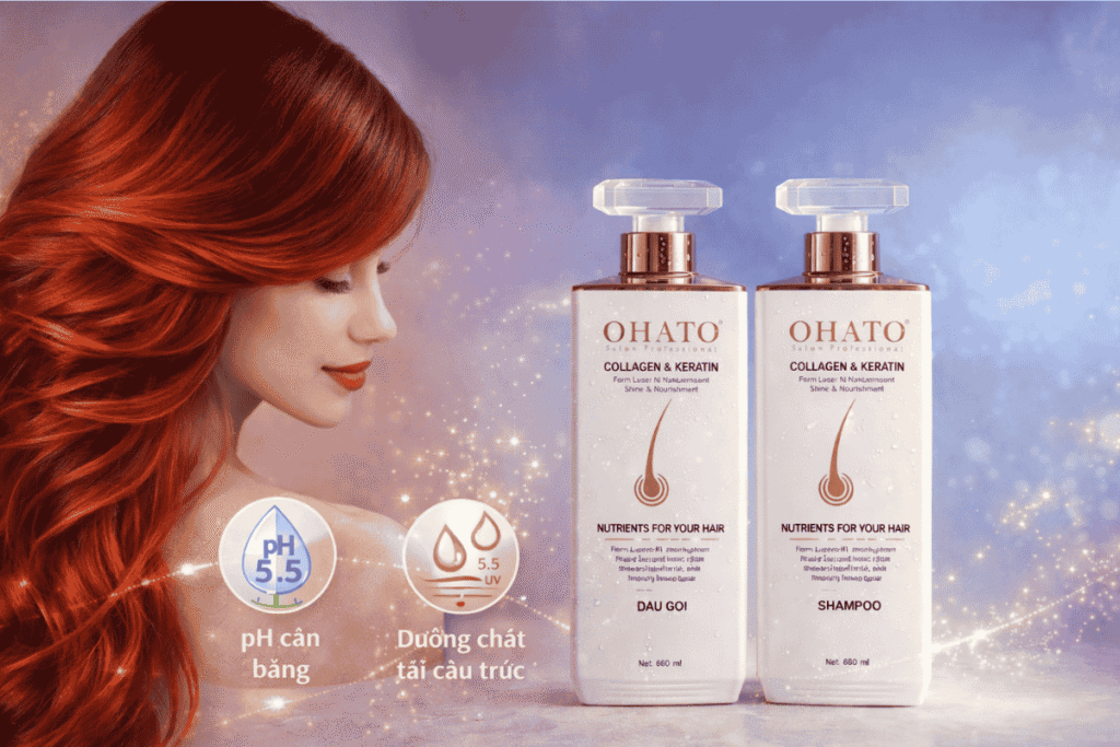 Xu huong lua chon dau goi giu mau toc nhuom tot nhat hien nay