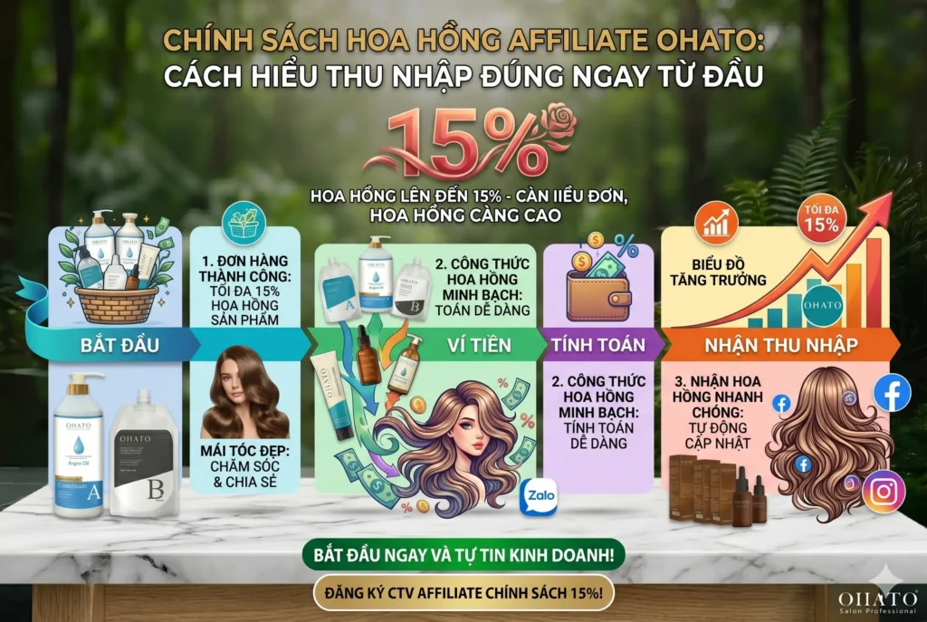 Chính Sách Hoa Hồng Affiliate OHATO